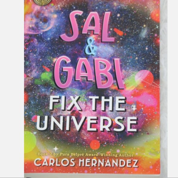 Sal & Gabi Fix the Universe Book 2 Carlos Hernandez Rick Riordan Presents PB - Picture 2 of 6